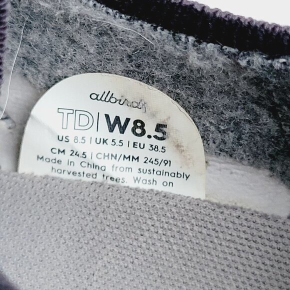 Allbirds Women's Navy Tree Dasher Knit Running Shoes - size 8.5 - Picture 9 of 9